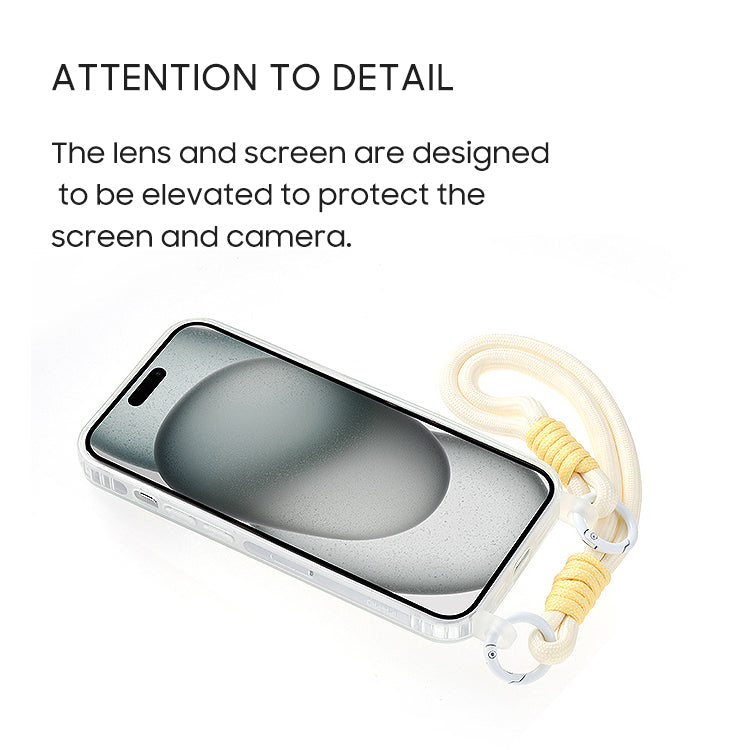 iPhone Lanyard Serisi | Karikatür Tasarımlı Kart Tutucu Telefon Kılıfı