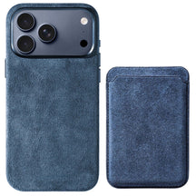 Heltra Alcantara Kılıf + Magsafe Cüzdan Set