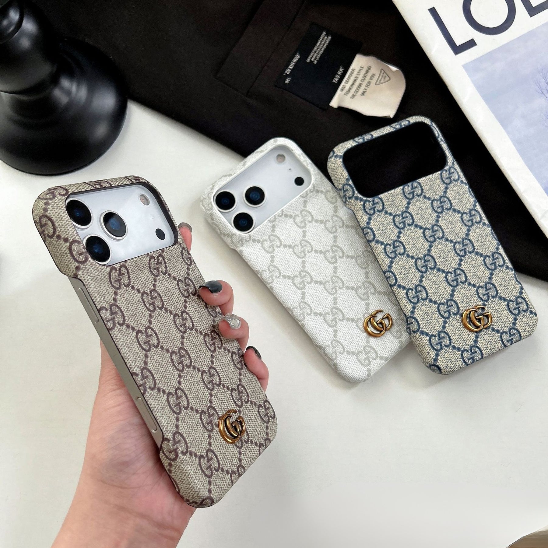 Desenli Luxury Telefon Kılıfı