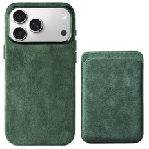 Heltra Alcantara Kılıf + Magsafe Cüzdan Set
