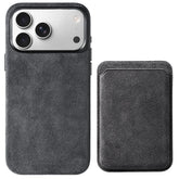 Heltra Alcantara Kılıf + Magsafe Cüzdan Set
