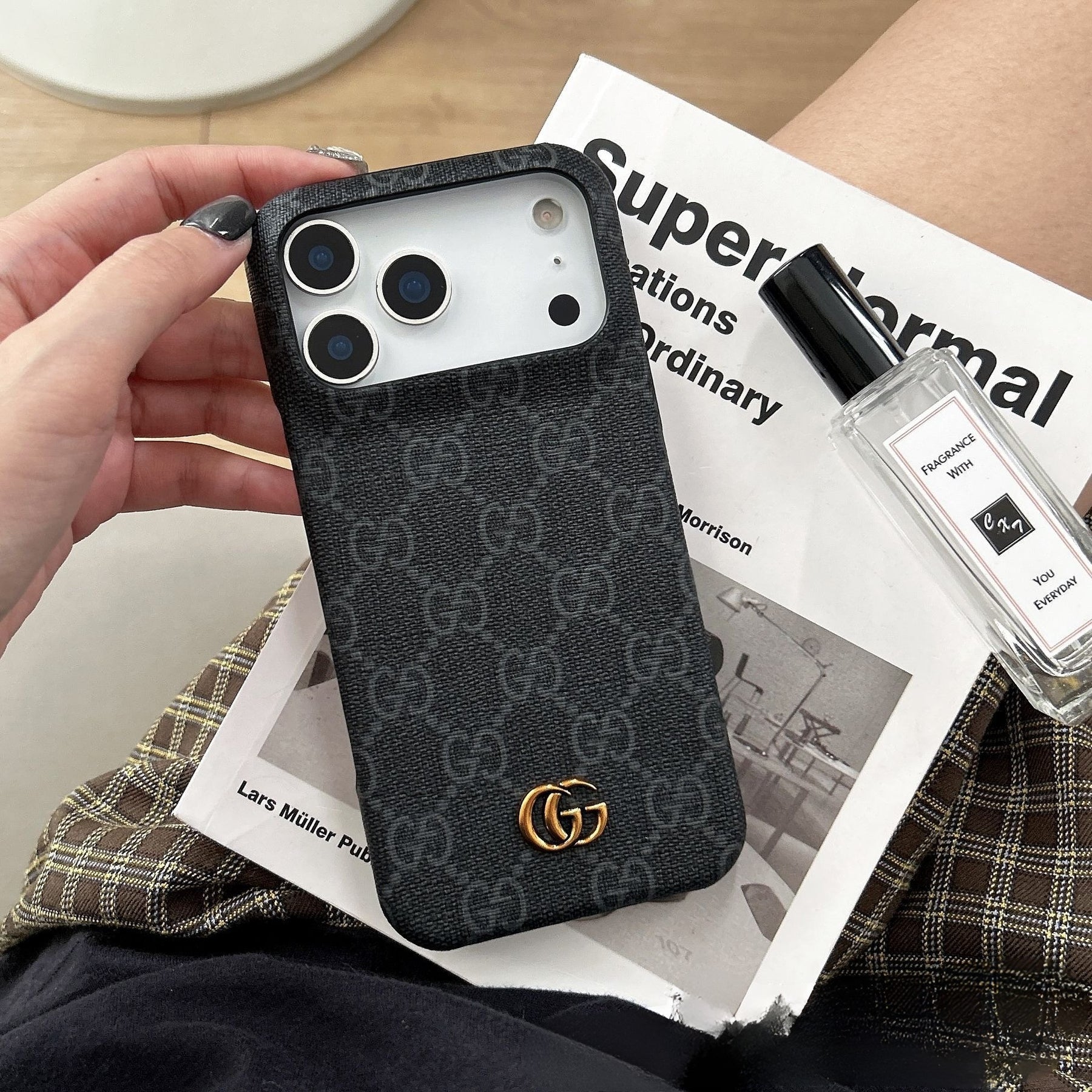 Desenli Luxury Telefon Kılıfı