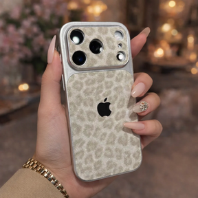 Premium Leopar Desenli iPhone Kılıfı