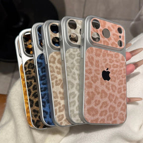 Premium Leopar Desenli iPhone Kılıfı