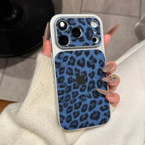 Premium Leopar Desenli iPhone Kılıfı