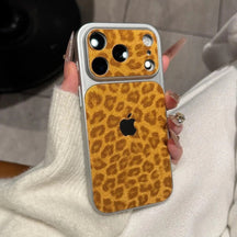 Premium Leopar Desenli iPhone Kılıfı