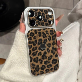 Premium Leopar Desenli iPhone Kılıfı