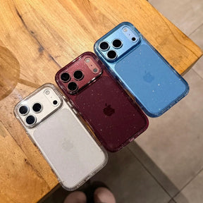 Parıltılı Şeffaf iPhone Kılıfı