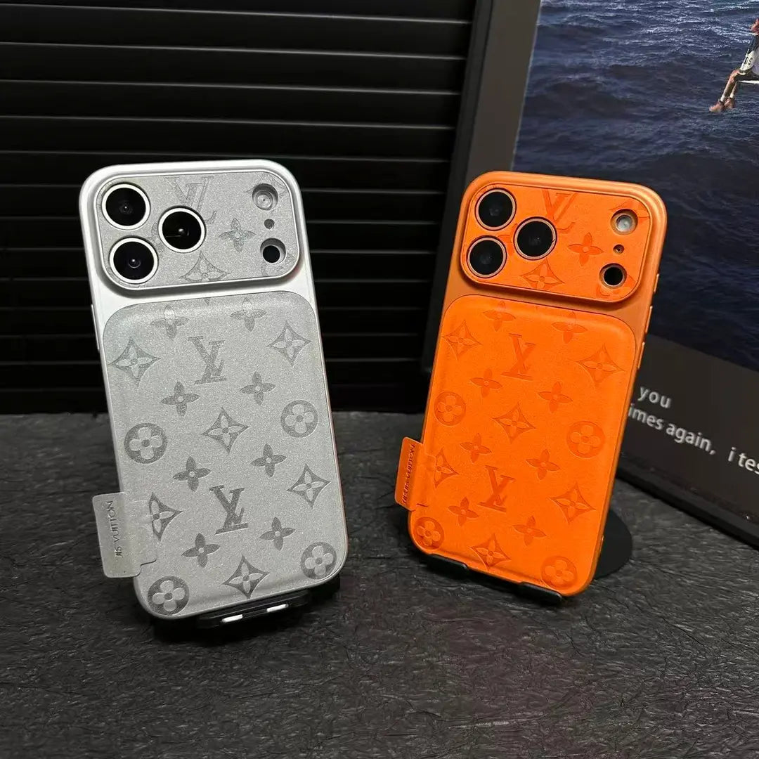 Premium LV Microfiber Deri iPhone Kılıf